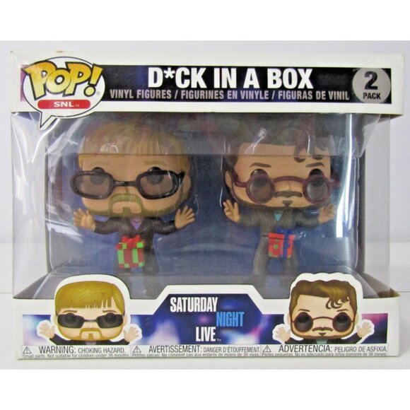 Funko Pop SNL Dick in a Box 2 Pack Justin Timberlake & Andy Samberg - Picture 1 of 7